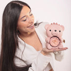 Evig rosenbamse & personlig halskæde