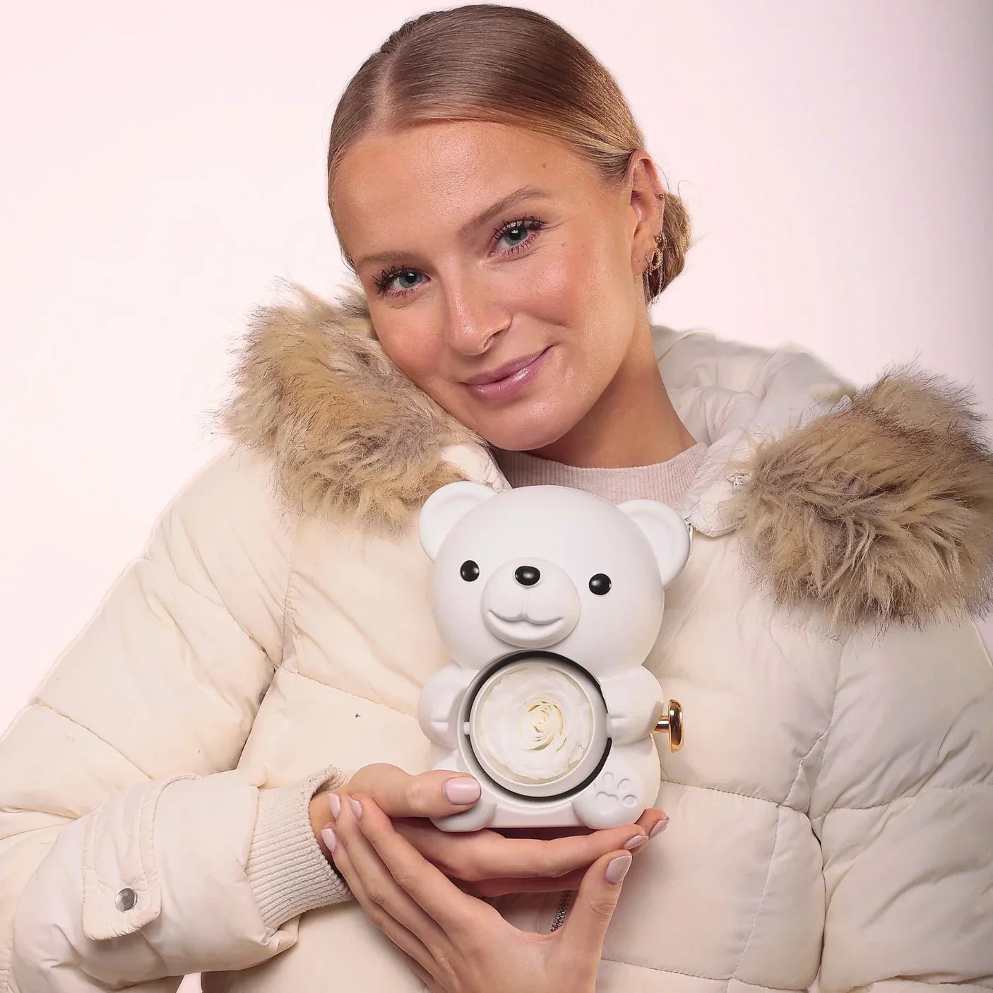 Evig rosenbamse & personlig halskæde